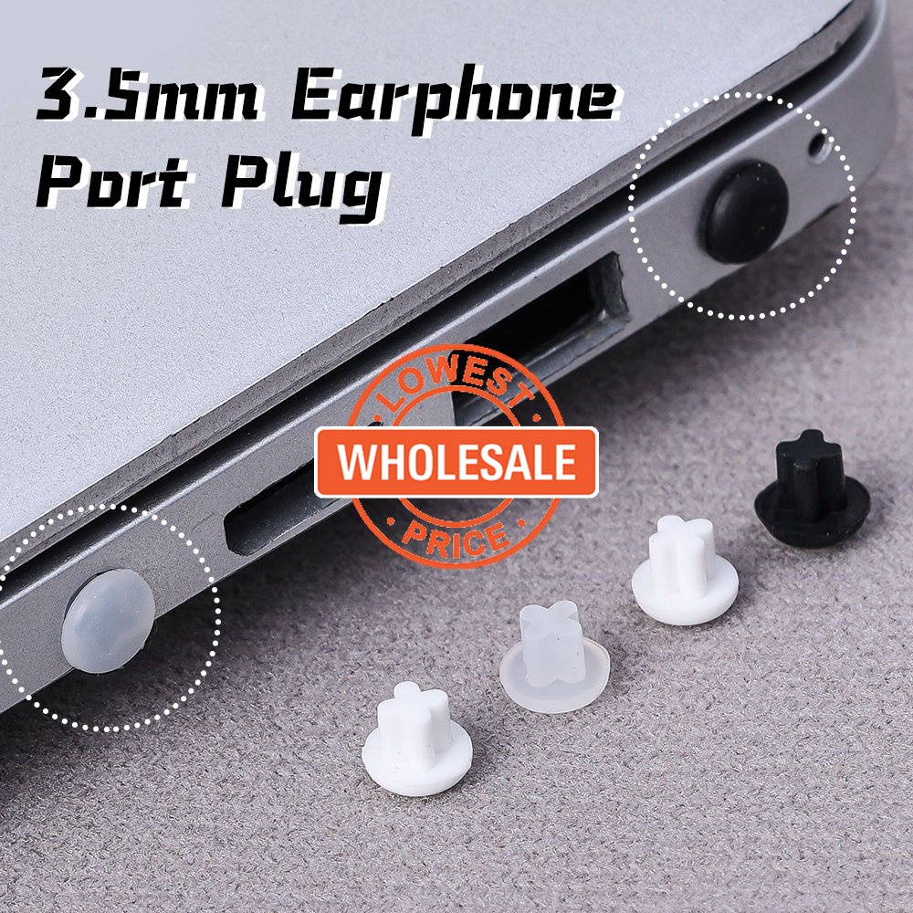 [Harga Grosir] 1PC Anti-Debu 3.5mm Earphone Port Plug Universal Pelindung Lubang Ponsel Karet Colokan Debu Untuk Headphone Jack Laptop Komputer Tablet Aksesoris