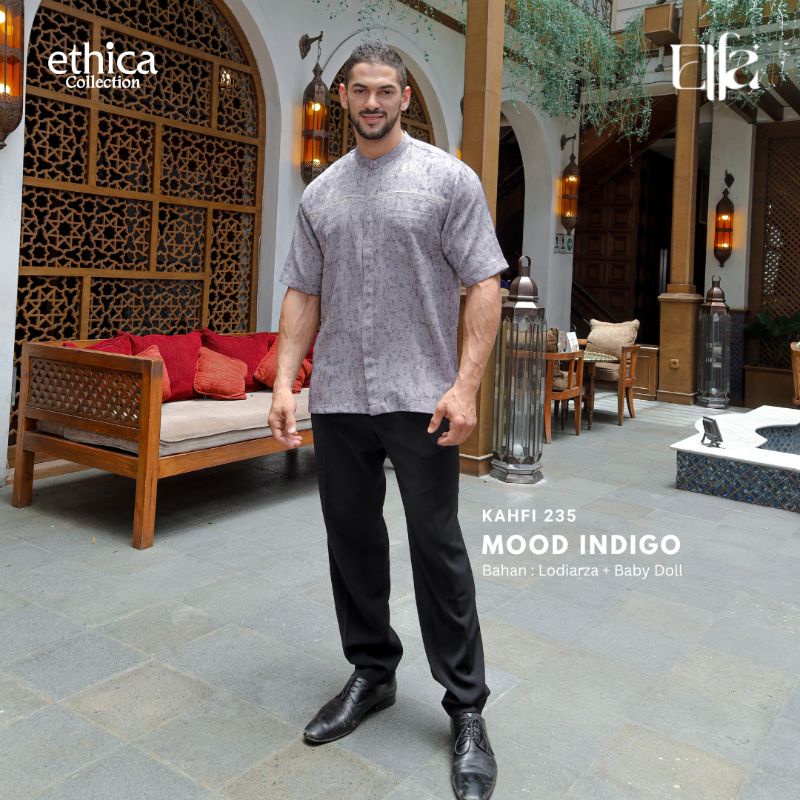 Koko Ayah Etica / Kahfi -235 Mood Indigo / Fashion Muslim