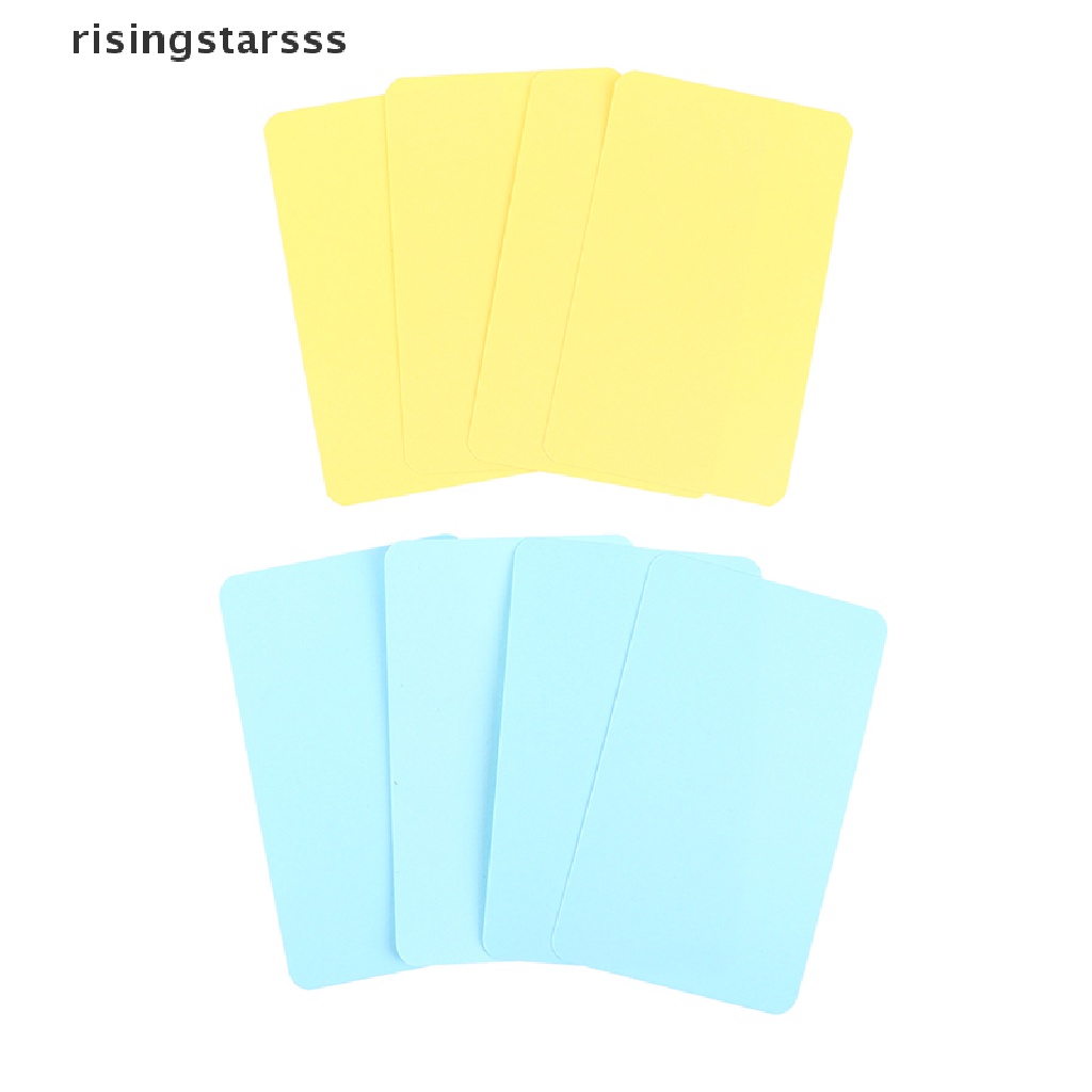 Rsid Span-new 100pcs Blank Playing Card Hard Paper Kardus DIY Postcards Pesan Jelly
