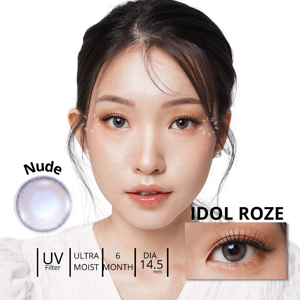 SOFTLENS i-DOL DIA 14.50MM ROZE NORMAL &amp; MINUS (-0.50 s/d -3.00) / IDOL ROZE / BS