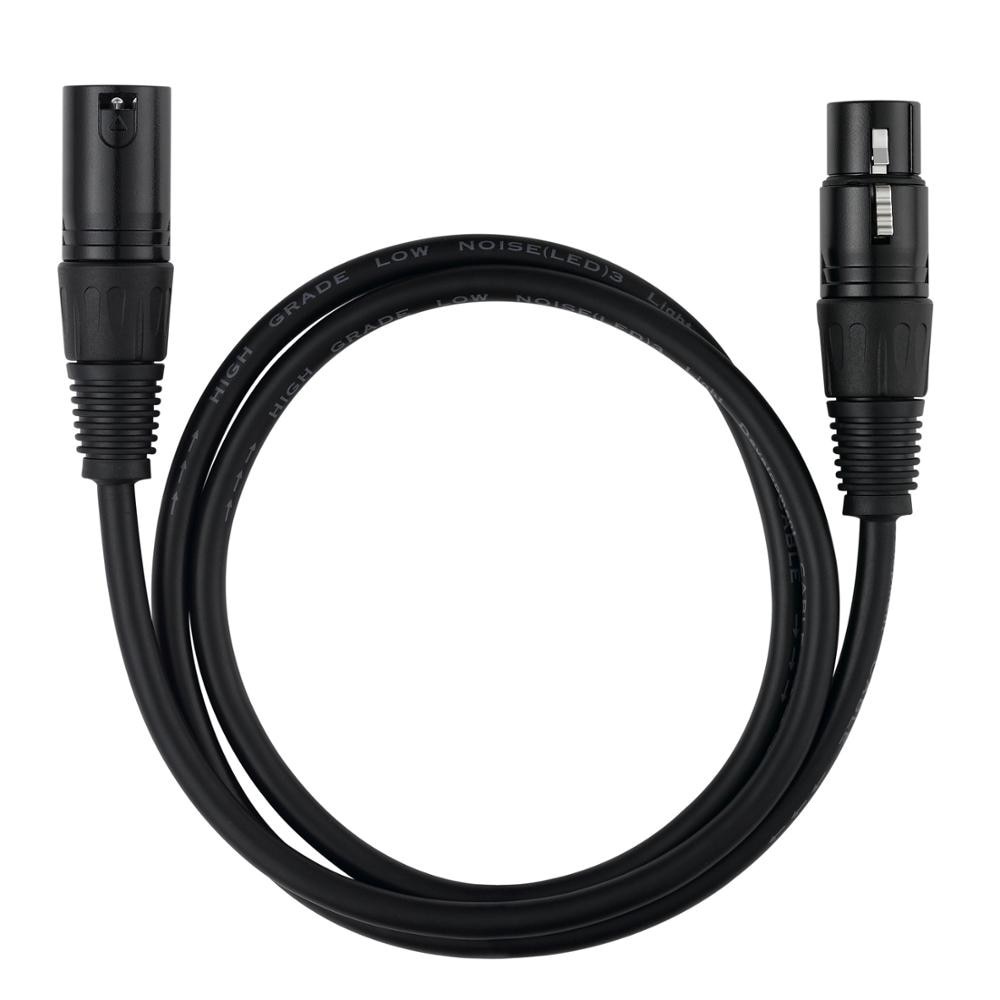 Kabel XLR M/F OFC Microphone Karaoke Shielded 1 Meter - SET A RAV SOLUTION