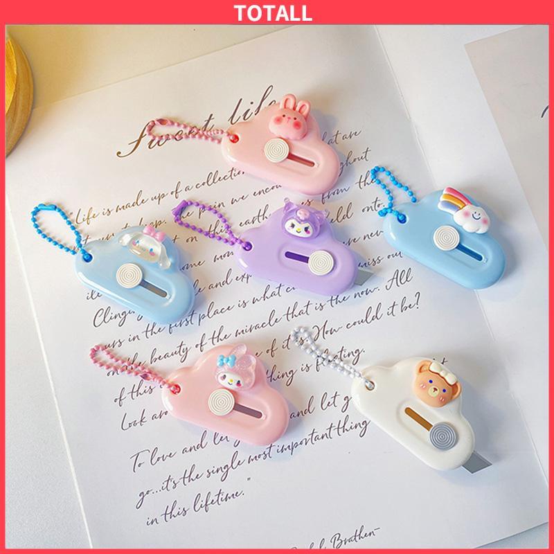 COD Pemotong Mini Lucu Alat Tulis Siswa Scrapbook Memo Memotong Kertas Pemotong Kertas Paket-Totall