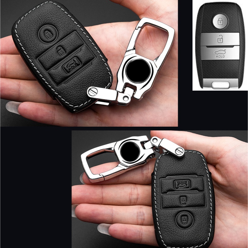 Untuk Kia k3 k2 k4 k5 kx3 kx5 Sportage Rio Soren Sorento Keyless Remote Kulit Key Case