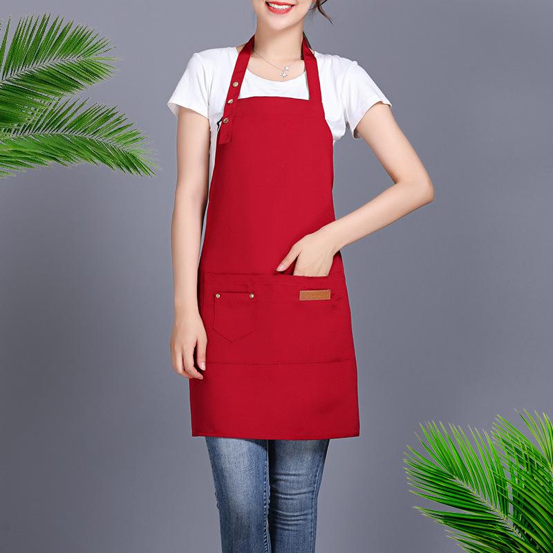 Apron Masak Anti Air Celemek Dapur Barista