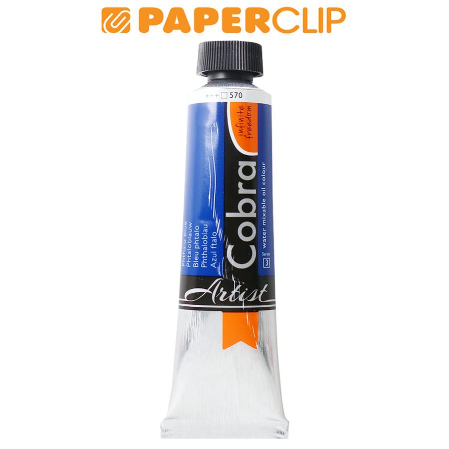 

CAT MINYAK / OIL COLOR COBRA ARTIST 40ML S3 21055700 PHTHALO BLUE