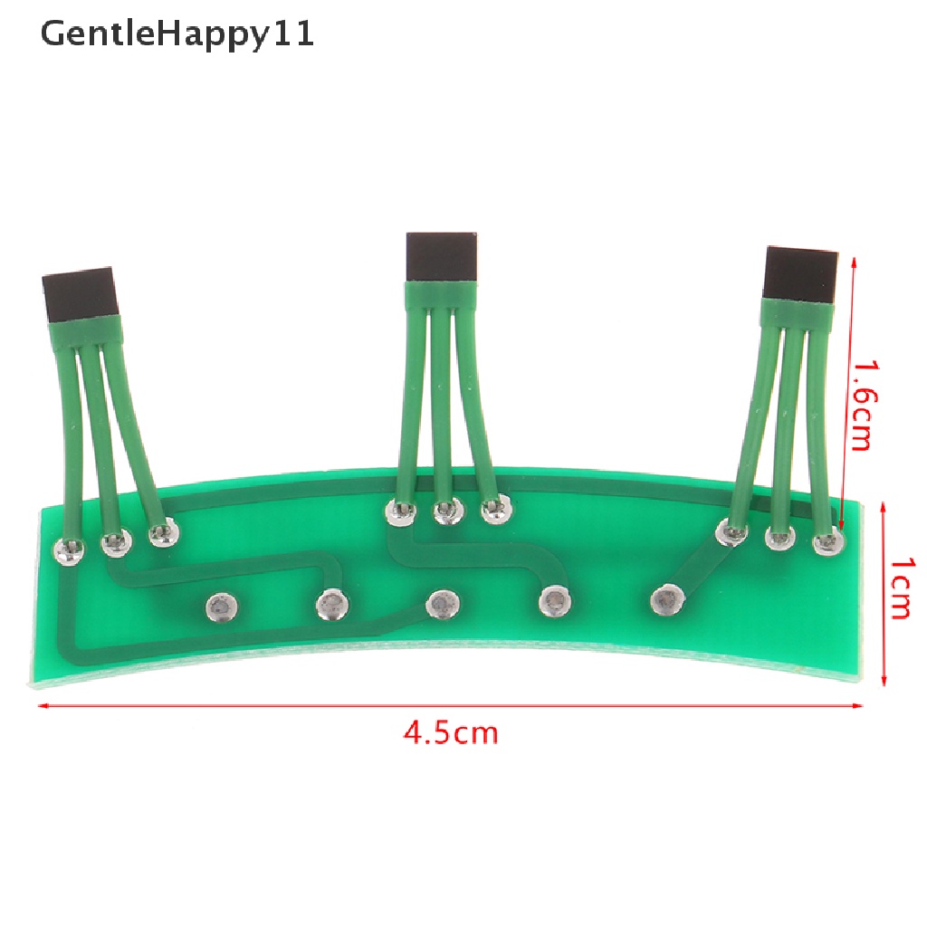 Gentlehappy Papan Sensor Aula Skuter Listrik Motor Hall Sensor PCB Board3144 41F 43F id