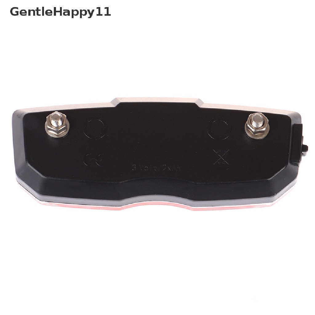 Gentlehappy 1PCS Lampu Belakang Sepeda Waterproof Riding Rear Light Reflektor Sepeda Lampu Belakang id