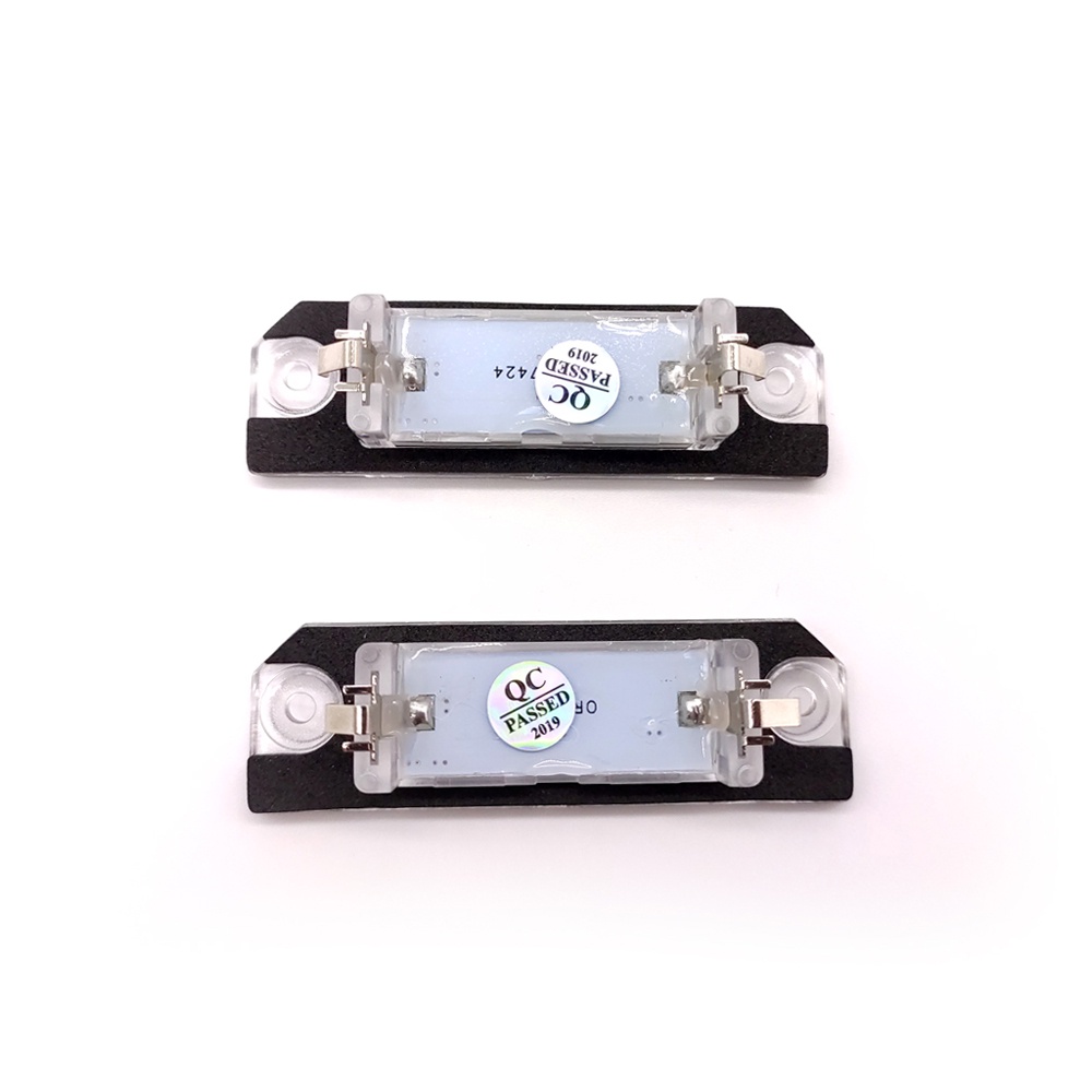 2pcs Lampu Plat Nomor Plat LED Putih Kecerahan Tinggi Untuk VW Golf4 Golf5 Lupo Polo Passat