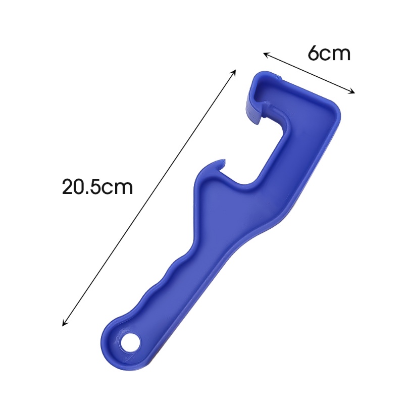 1pc Alat Pembuka Ember Madu Galon Manual Portable/Pail Rumah Tangga Cat Barrel Tutup Lepas Kunci Plastik
