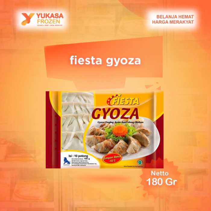 

Fiesta Gyoza 180gr