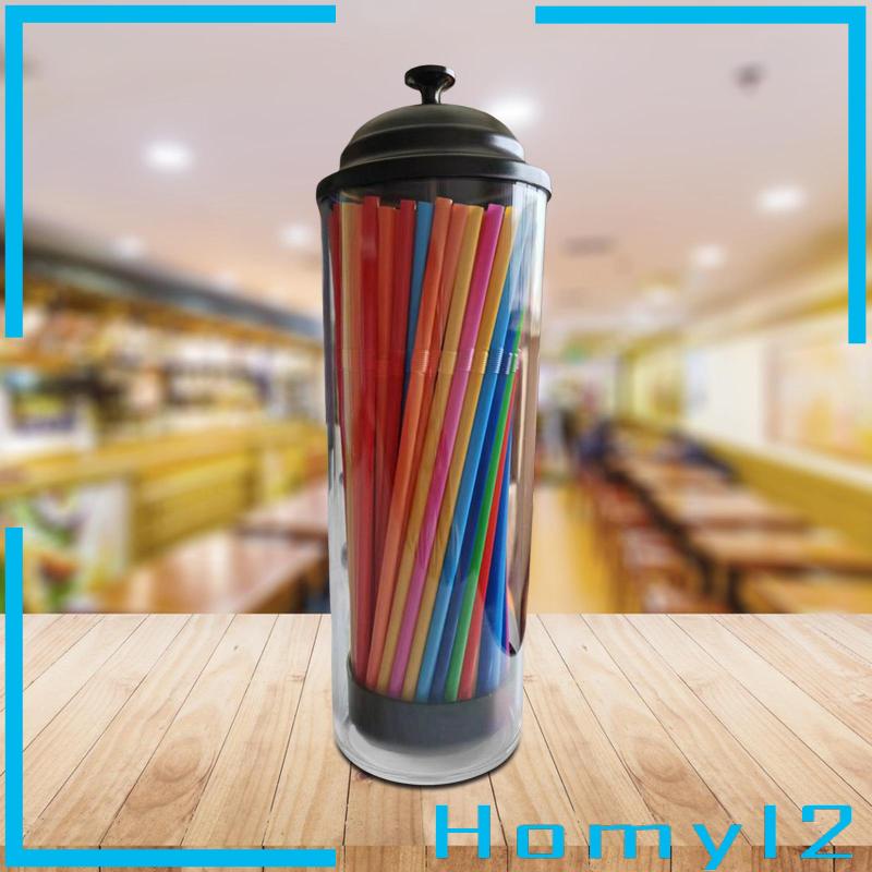 [HOMYL2] Drinking Straw Organizer Wadah Tempat Sedotan Minum Untuk Bar Ruang Makan