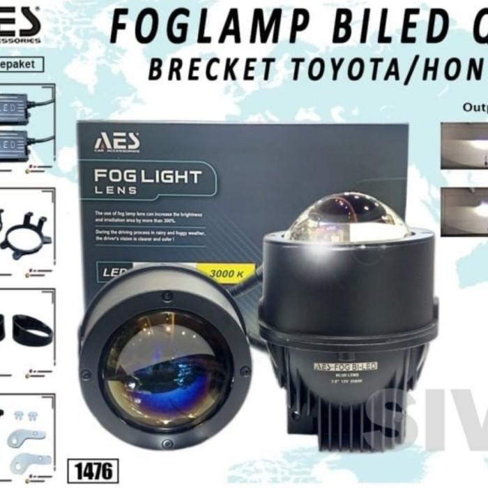Foglamp Biled AES Q3 Hi loo 45 watt 3 warna