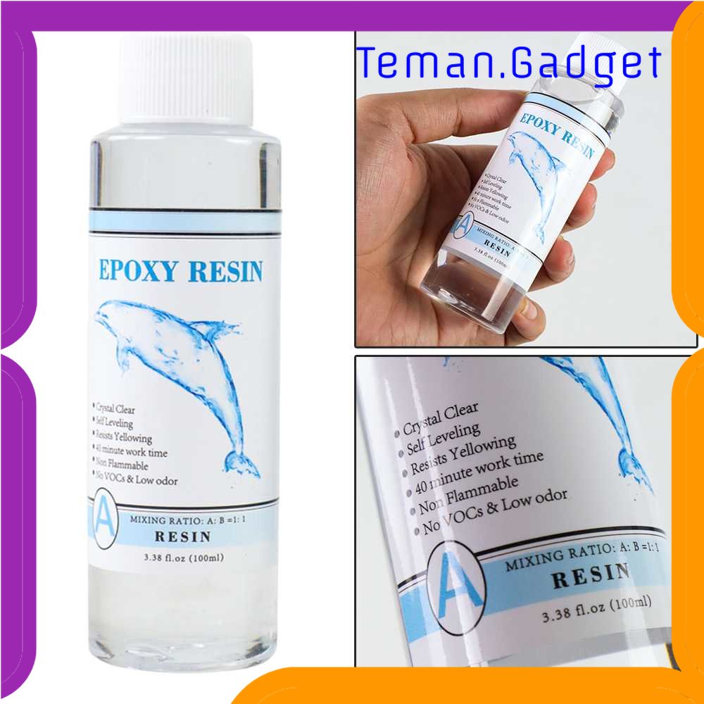 TG - ATK QIAO Lem Resin Epoxy Bening Rasio 1:1 AB Crystal DIY Handmade Jewelry - ER-001