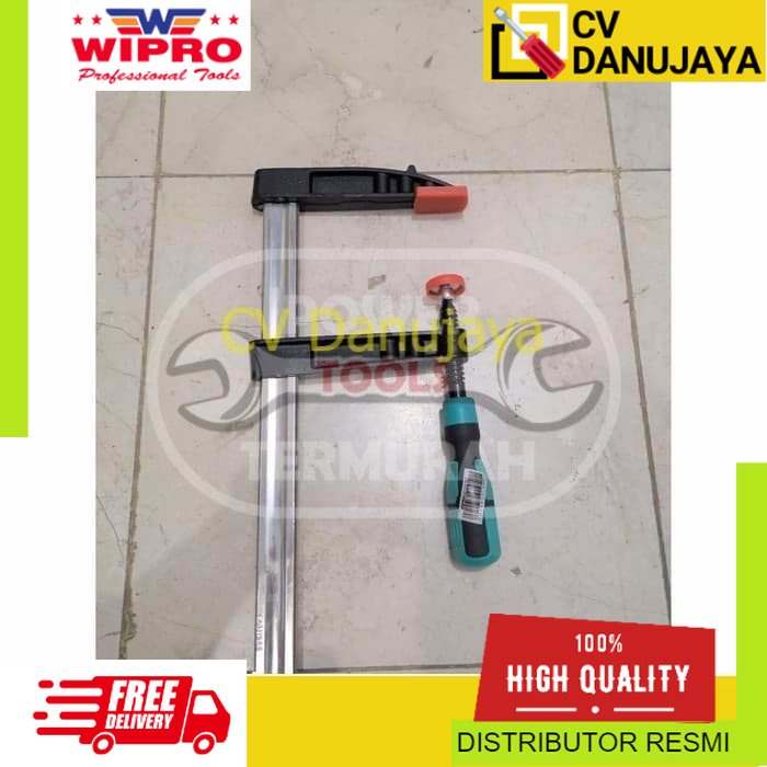 CATOK F CLAMP F KLEM F WIPRO 30 CM HEAVY DUTY MAKASSAR