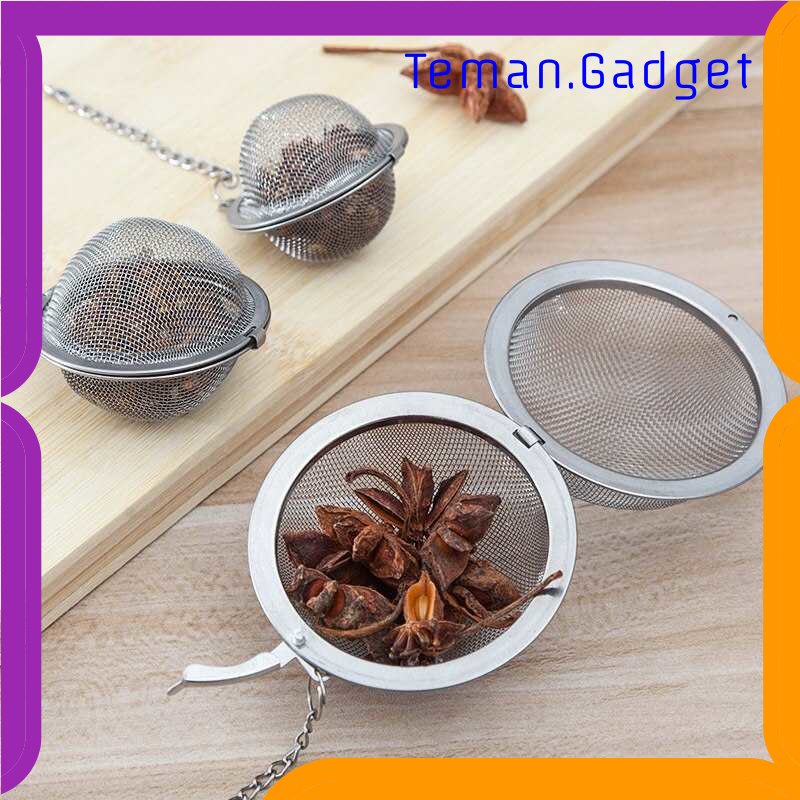 TG - DPR JETTING Filter Saringan Teh Reusable Tea Infuser Strainer - K520