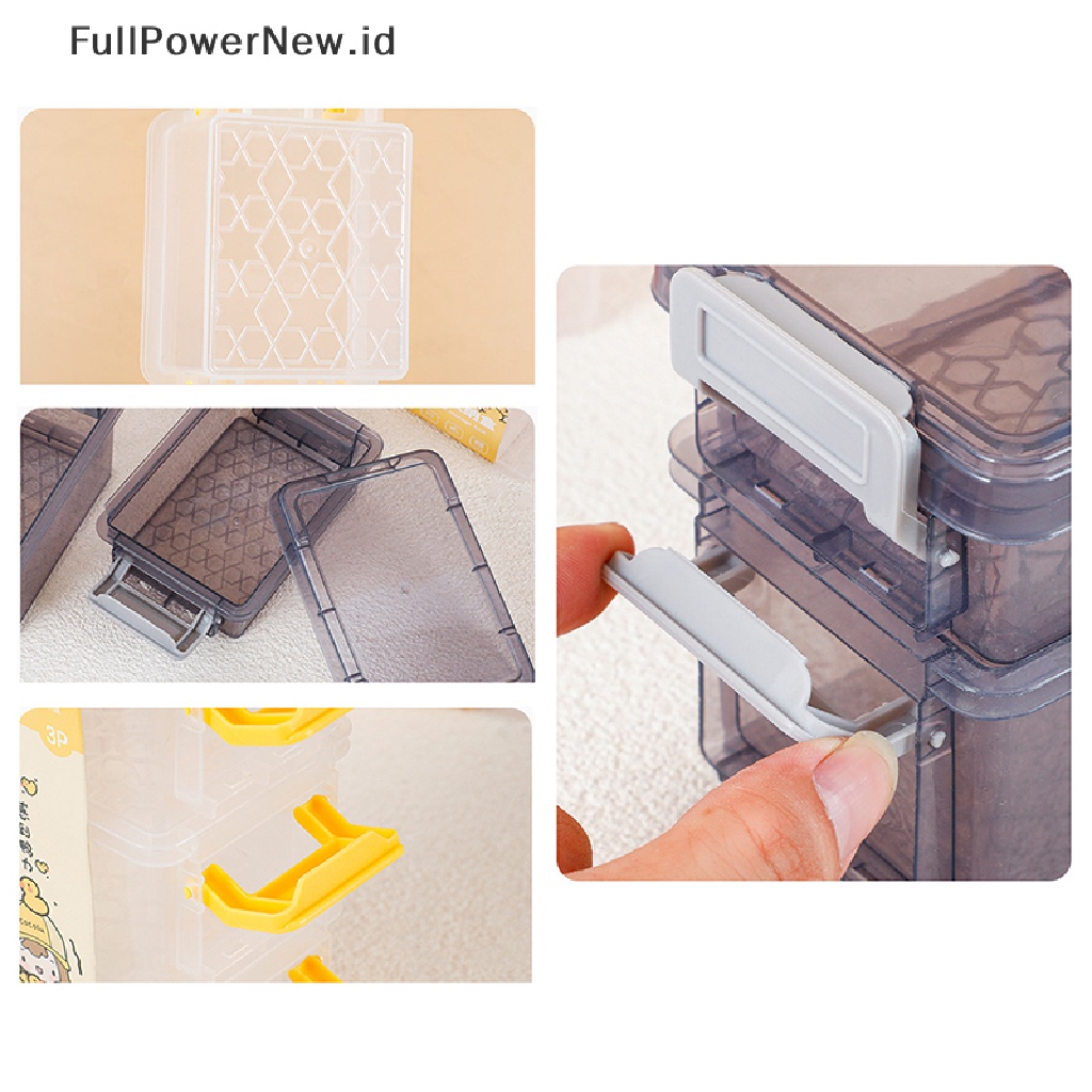 Power Creative Storage Box Mini Kotak Penyimpanan Desktop Lucu Aksesoris Penyimpanan Rumah ID