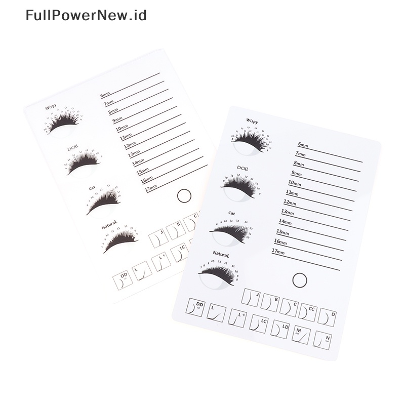 Power 1PC Acrylic Eyelash Holder Pallet Eyelash Extension Lem Pallet Lashes Holder ID