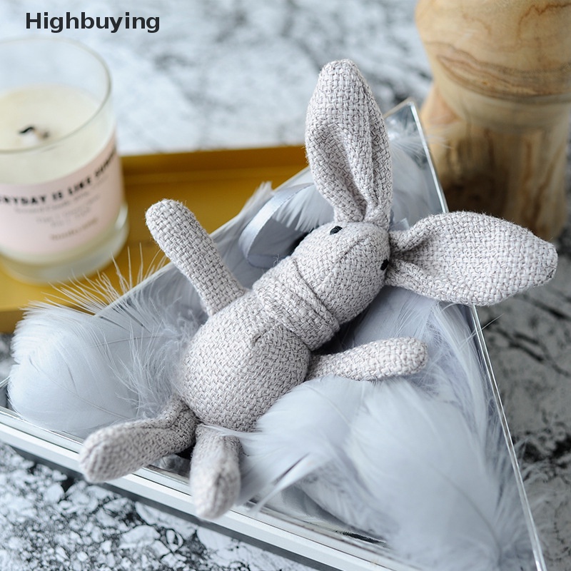 Hbid Boneka Kelinci Berharap Linen Baru Berkaki Panjang Rabbit Bag Bouquet Pendant Diy Glory