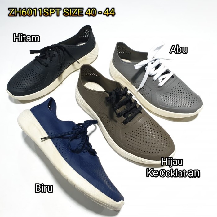 jelly shoes pria luofu karet import sepatu kets ZH6011SPT