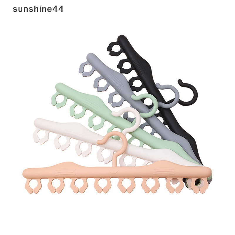 Sunshine al Windproof Clothes Clip Drying Rack Rak Gantungan Kaos Kaki ID