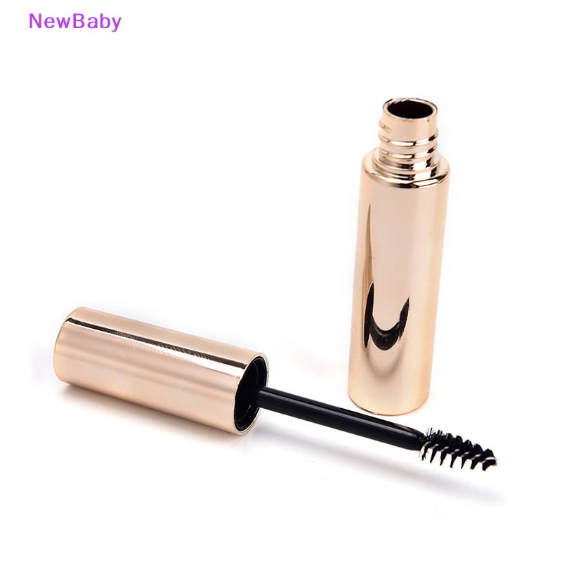 Newbaby 1Pc 8ml Gold Tabung Maskara Kosong Eyelash Cream Vial/Botol Cairan/Wadah ID