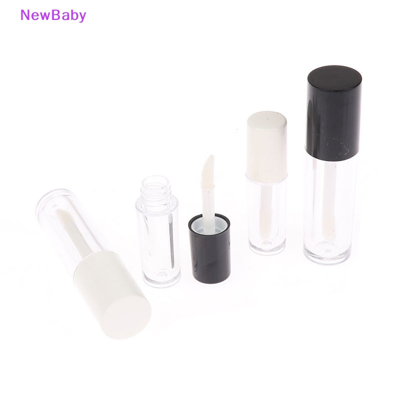 Newbaby Tabung Lip Gloss Kosong Refillable Plastic Lip Glaze Lip Sample Bottle ID