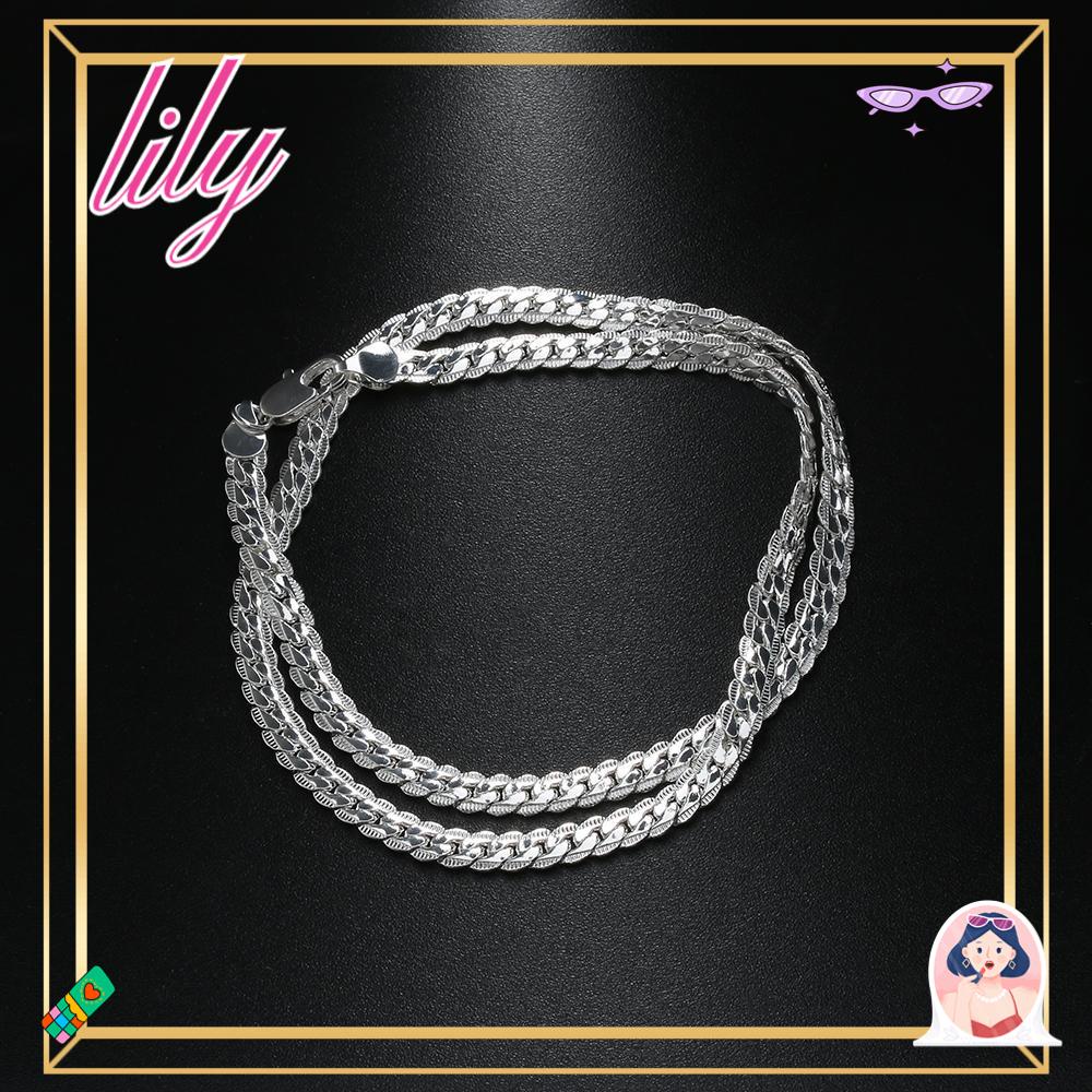 Lily Kalung Hadiah Wanita Charms Rantai 20inci