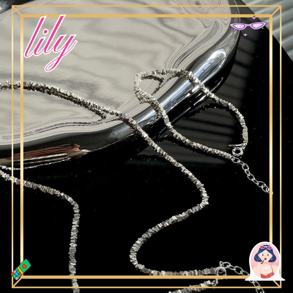 Lily Choker Kalung Pesta Perhiasan Leher Buatan Tangan Kreatif