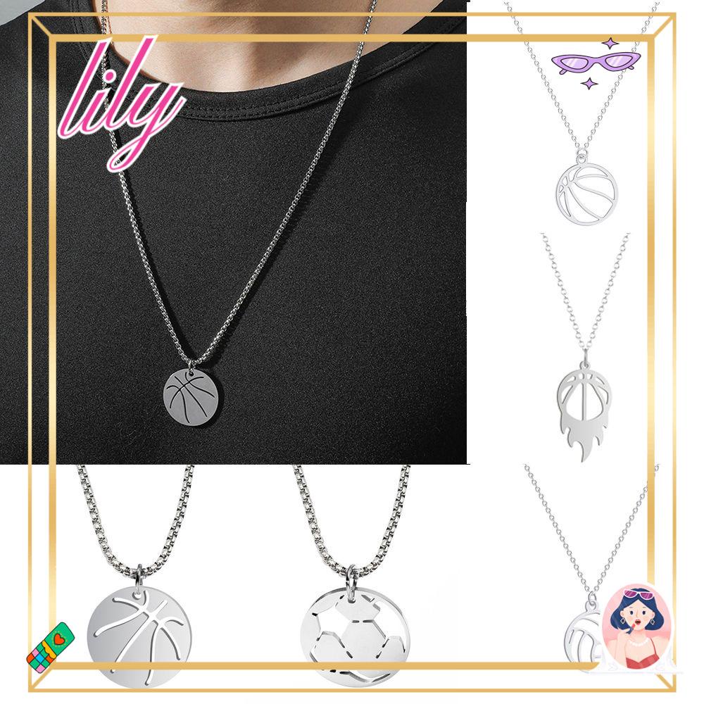 Lily Bola Kalung Fashion Punk Rock Wanita Pria Hip Hop Choker