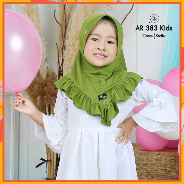 Arrafi Kids AR 383 Hijab Jilbab Anak Pet Antem Rempel