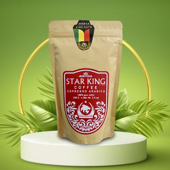 

Star King Coffee Arabica KingGayo kopi Aceh 200gr