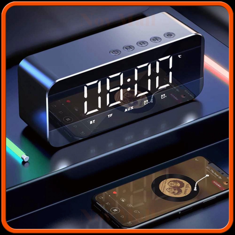 Jam Alarm Clock with Bluetooth Active Speaker TF AUX FM -JM105