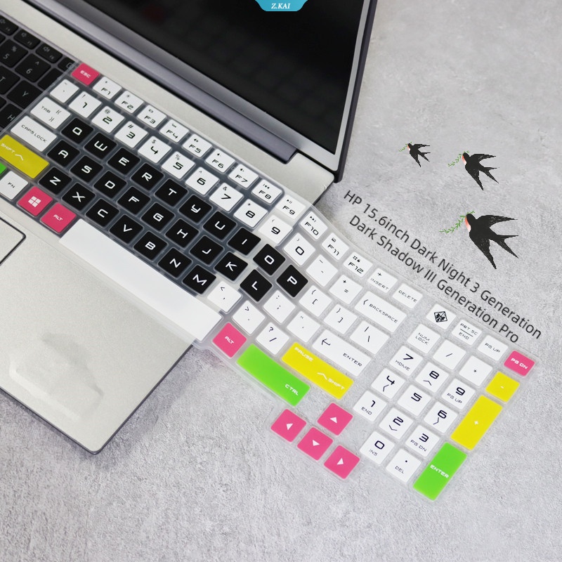 Cover Keyboard Laptop TPU Untuk Model HP 15.6inch Dark Night 3 Generation Dark Shadow III Generation Pro Dengan Film Pelindung Anti Lembab [ZK]