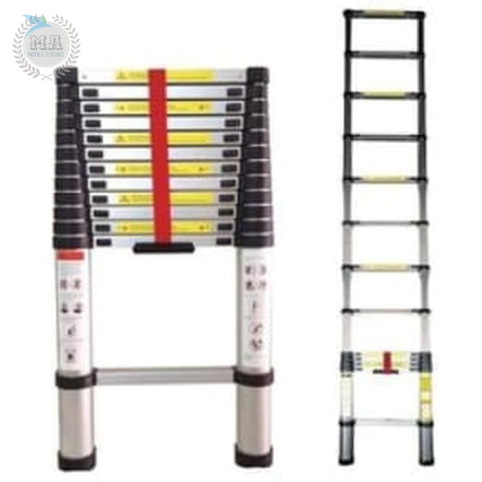 LADDER Teleschopic Teleskopik Tangga PLN Lipat Single 4.4 Meter ⠀⠀⠀