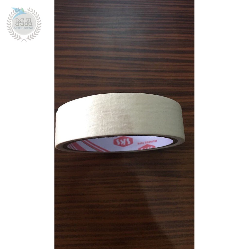 Masking Tape 48mm/ Lem Kertas Sks 2&quot;Inch/Isolasi/Solatip Kertas/Solasi