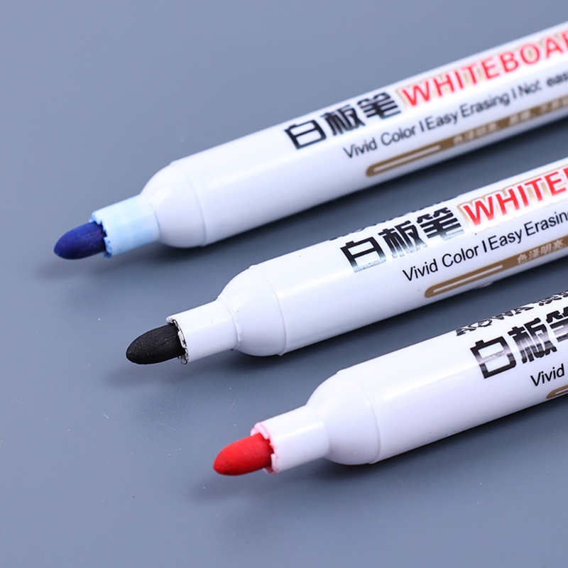 Pulpen Papan Tulis 3warna/spidol Dapat Dihapus Untuk Kaca Papan Putih/Gambar Anak Kantor Meeting Penanda Guru Sekolah