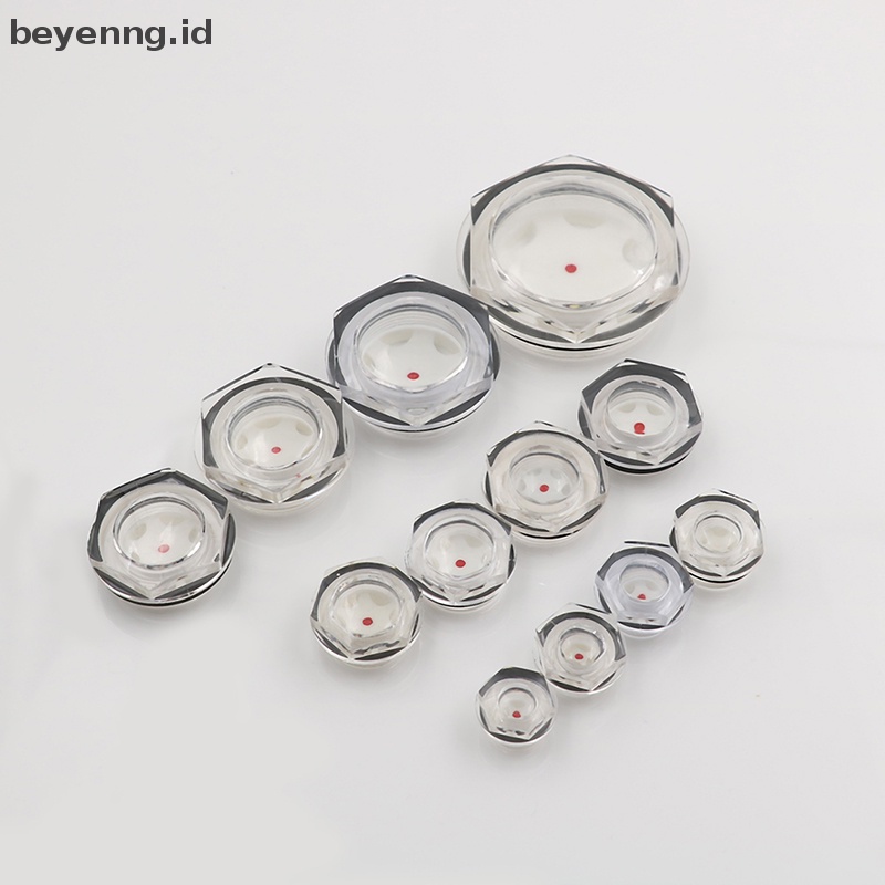 Beyen 16mm-60mm dia male thread air or oil level sight glass ID