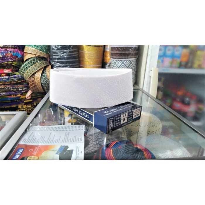 Peci Putih Awing Lahore Songkok Awing  - 4