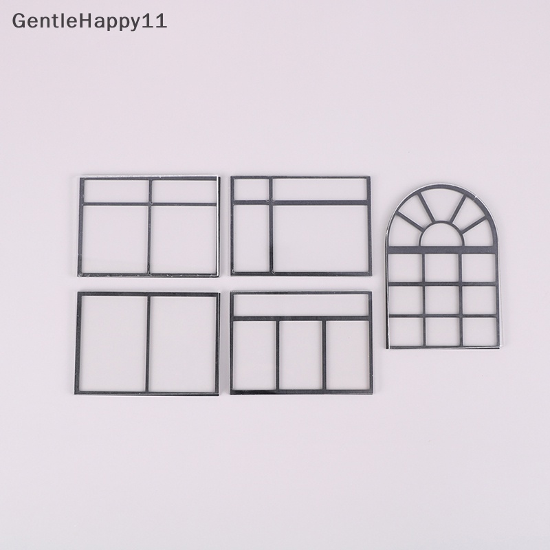 Gentlehappy 1: 12rumah Boneka Miniatur Jendela Model Aksesoris Furniture Rumah Boneka id