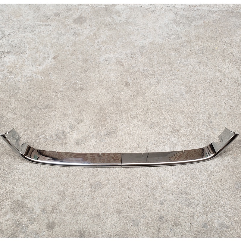 Untuk Honda City 2009-2011, ABS Chrome Disepuh Bumper Depan Strip Terang Bingkai Hias