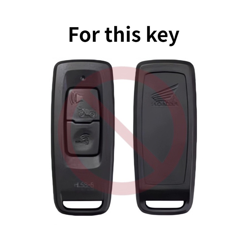 Kasus Kunci ABS Penutup Jarak Jauh Silikon Gantungan Untuk Honda PCX125 PCX160 SH350 SH300 VISION NS110R XADV750 Sepeda Motor Cangkang Pelindung Motorcycle Remote Key Case