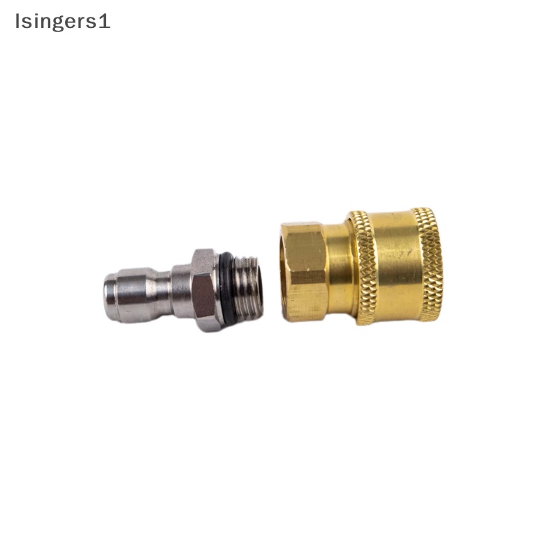 [lsingers1] Adaptor Konektor Mesin Cuci Tekanan Tinggi1Per4 &quot;Female Quick Connect M14 * 1.5 Thread Butik