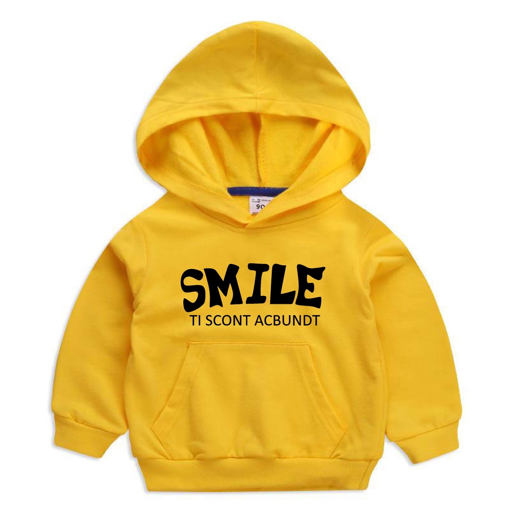 Bisa Bayar Di Tempat/ BS OUTERWEAR HOODIE  ANAK ANAK SMILE REAL PICTURE