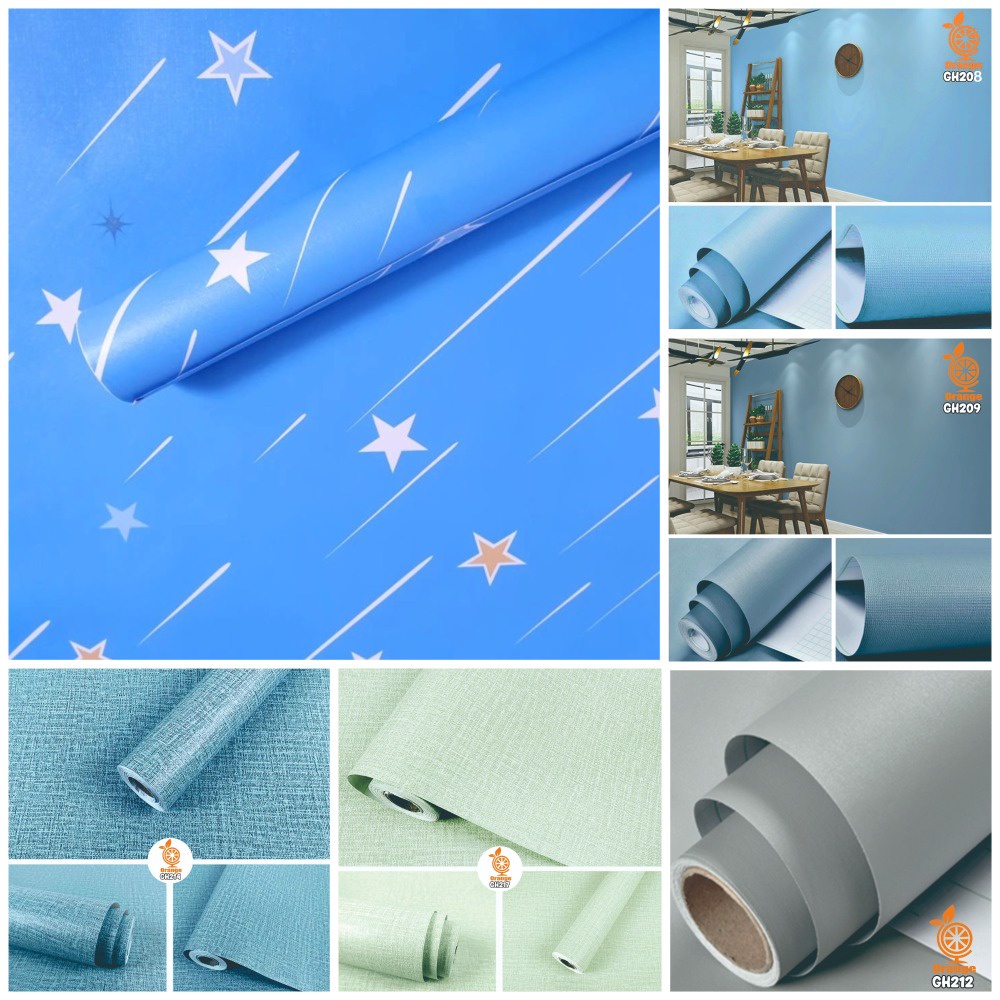 Wallpaper Sticker ORANGE GH 207-217