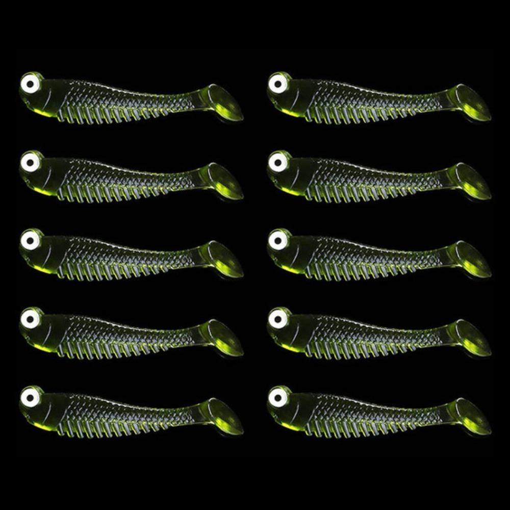 Agustinina Umpan Pancing Bercahaya Dengan Bau Garam 7cm /2.8g Untuk Bass Tackle Luminous Memancing Aksesoris Untuk Memancing Es Wobbler Swimbaits