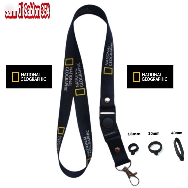 

TALI LANYARD NATIONAL GEOGRAPHIC GANTUNGAN KUNCI/GANTUNGAN ID CARD/gantungan hp murah Best seller COD