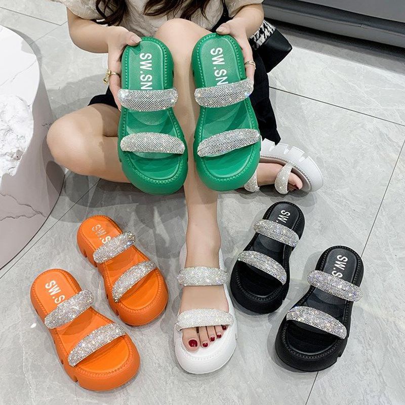 [JY] 1459 [KUALITAS PREMIUM] Sepatu Sandal Wanita Heels Hak SW SM Les Blink 1108 ELEGAN CANTIK Heel 5cm Pesta Santai Keren Impor