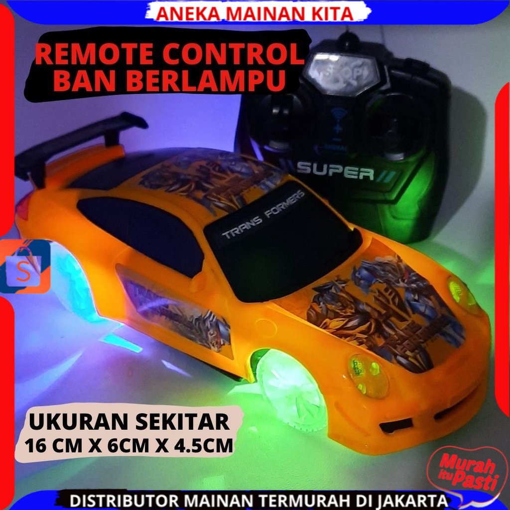 (BISA COD) PROMO MOBIL REMOTE CONTROL SUPERCAR REMOTE CONTROL MOBIL BALAP BERLAMPU KABIN TERBARU