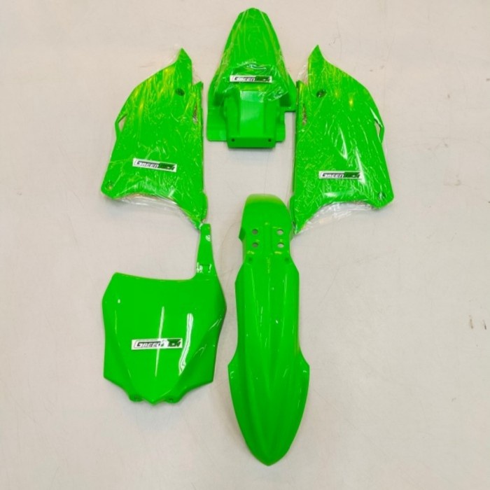 cover body bodi set spakbor depan papan nomer kx85 kx 85 new original Kawasaki