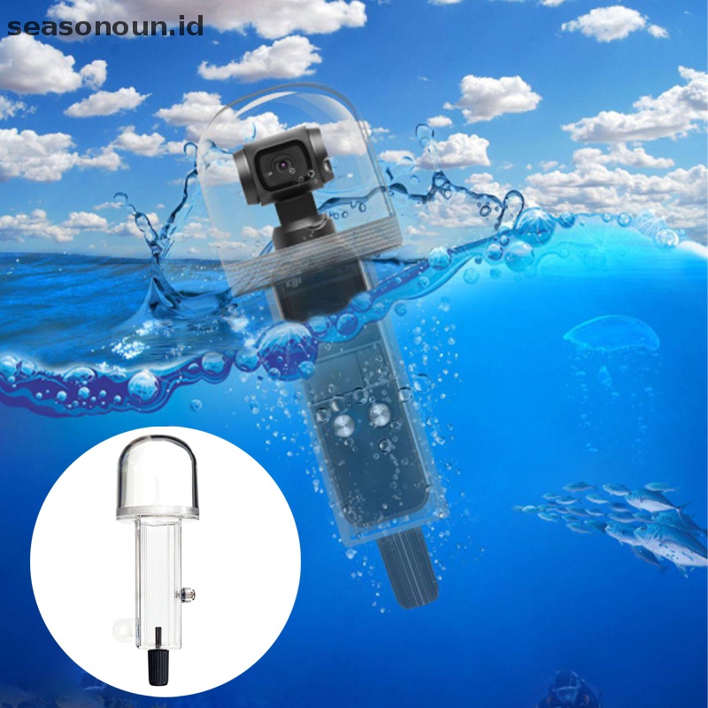 Seasonoun Hard Case Mini Tahan Air Genggam Portabel Untuk Kamera Saku DJI OSMO.